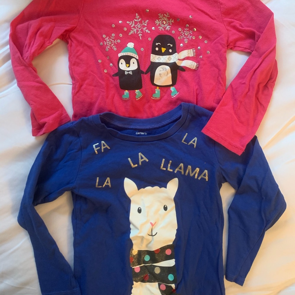 🌦️Come Clean Closet Sale🌦️ 4T winter shirts
